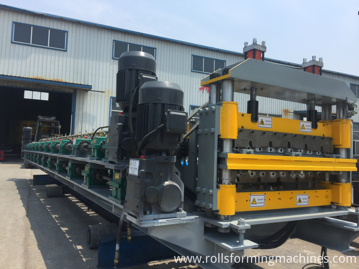 galvanized roof sheet machine